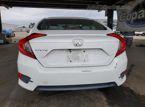19XFC2F59HE209871 2017 HONDA CIVIC White Widok z tyłu