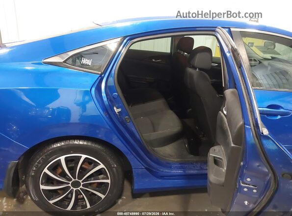 19XFC2F59JE003665 2018 HONDA CIVIC Blue VIN կոդի պիտակի տեսք