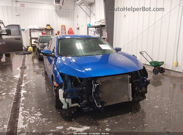 19XFC2F59JE003665 2018 HONDA CIVIC Blue Դիմացի տեսք