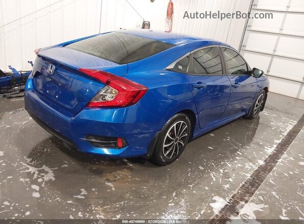 19XFC2F59JE003665 2018 HONDA CIVIC Blue Հետևի աջ
