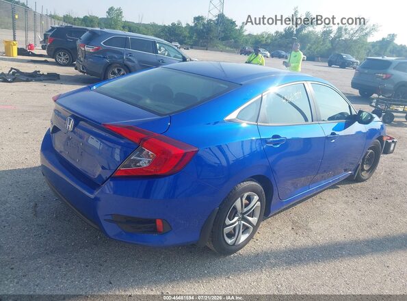 19XFC2F59JE025620 2018 HONDA CIVIC Blue Tył prawy