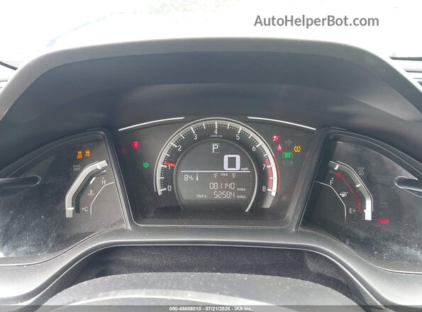 19XFC2F59JE031434 2018 HONDA CIVIC Синий Вид задних сидений