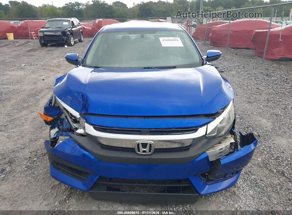 19XFC2F59JE031434 2018 HONDA CIVIC Синий Вид щитка приборов