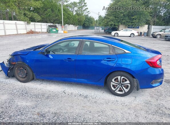 19XFC2F59JE031434 2018 HONDA CIVIC Синий Панорамный вид салона 360°
