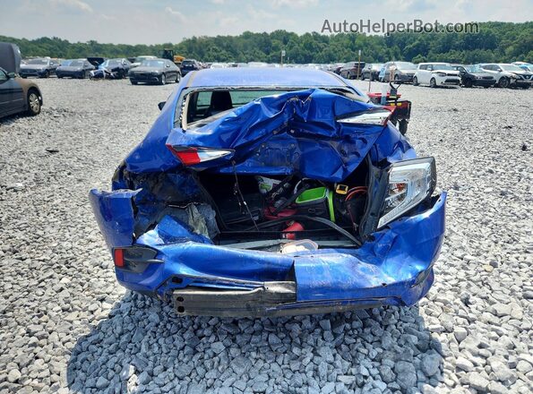 19XFC2F59JE039730 2018 HONDA CIVIC Blue Вид ззаду