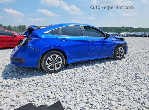 19XFC2F59JE039730 2018 HONDA CIVIC Blue Задня права чверть