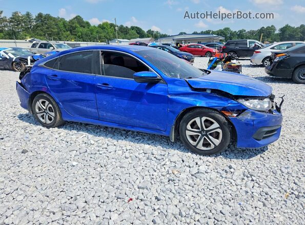 19XFC2F59JE039730 2018 HONDA CIVIC Blue Передня права чверть