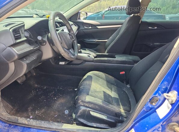 19XFC2F59JE039730 2018 HONDA CIVIC Blue Вид салону спереду
