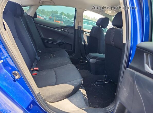 19XFC2F59JE039730 2018 HONDA CIVIC Blue Вид задніх сидінь