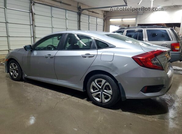 19XFC2F5XGE009483 2016 HONDA CIVIC Silver Հետևի ձախ