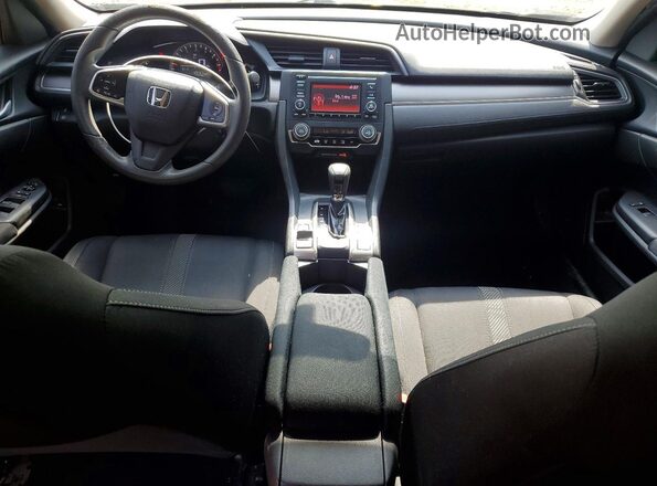 19XFC2F5XGE033329 2016 HONDA CIVIC Black Вид панелі приладів