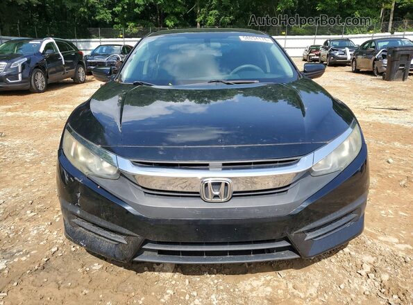 19XFC2F5XGE033329 2016 HONDA CIVIC Black Вид спереду