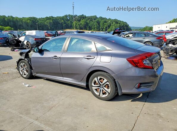 19XFC2F5XGE048722 2016 HONDA CIVIC Gray Задня ліва чверть