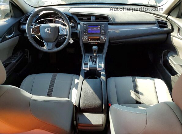 19XFC2F5XGE048722 2016 HONDA CIVIC Gray Вид панелі приладів