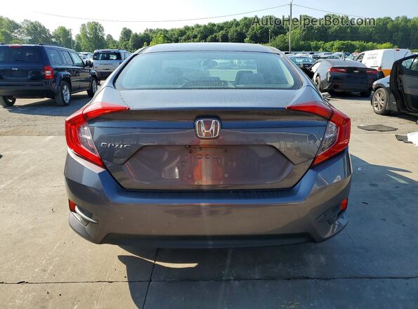 19XFC2F5XGE048722 2016 HONDA CIVIC Gray Вид ззаду