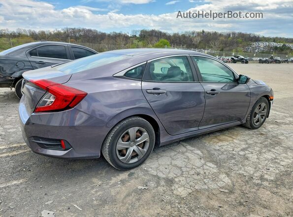 19XFC2F5XGE056724 2016 HONDA CIVIC Серый Задняя правая четверть