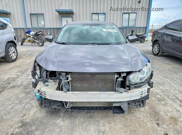 19XFC2F5XGE056724 2016 HONDA CIVIC Серый Вид спереди