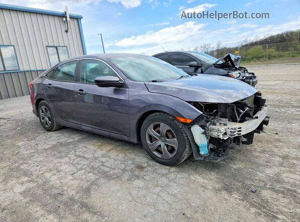 19XFC2F5XGE056724 2016 HONDA CIVIC Серый Передняя правая четверть