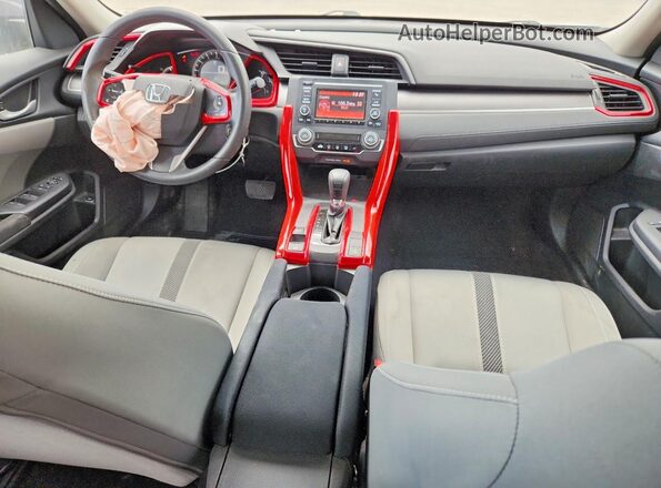 19XFC2F5XGE056724 2016 HONDA CIVIC Серый Вид панели приборов