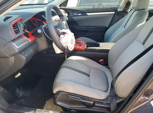19XFC2F5XGE056724 2016 HONDA CIVIC Серый Вид салона спереди