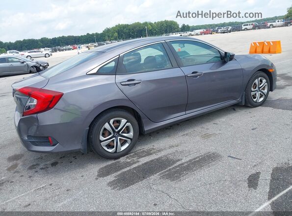 19XFC2F5XGE063575 2016 HONDA CIVIC Gray Задня права чверть