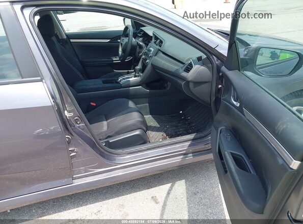19XFC2F5XGE063575 2016 HONDA CIVIC Gray Вид салону спереду