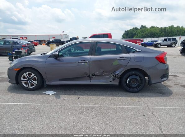 19XFC2F5XGE063575 2016 HONDA CIVIC Gray Панорамний вид салону 360°