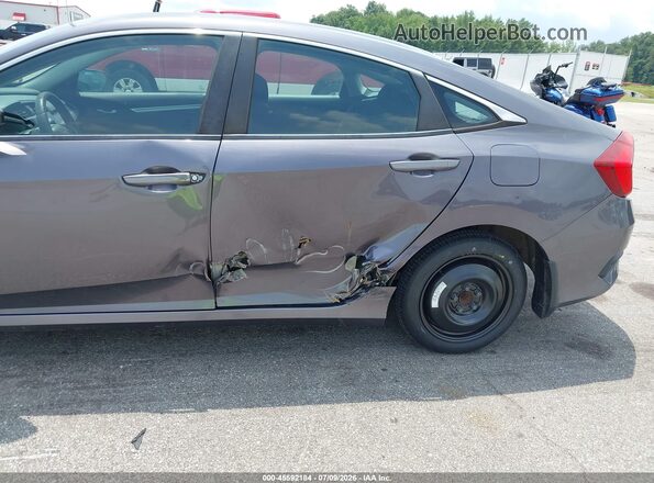 19XFC2F5XGE063575 2016 HONDA CIVIC Gray Вид спереду