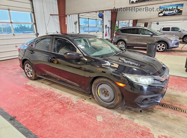 19XFC2F5XGE080988 2016 HONDA CIVIC Black Առջևի աջ