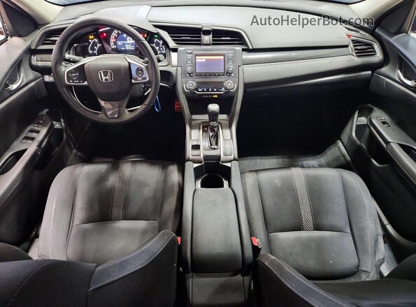 19XFC2F5XGE080988 2016 HONDA CIVIC Black Առջևի վահանակի տեսք