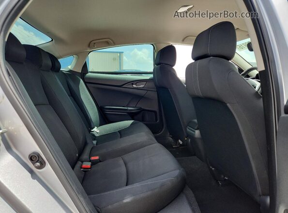 19XFC2F5XGE099587 2016 HONDA CIVIC Silver Vista de los asientos traseros