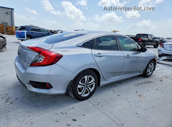 19XFC2F5XGE099587 2016 HONDA CIVIC Silver Trasero derecho
