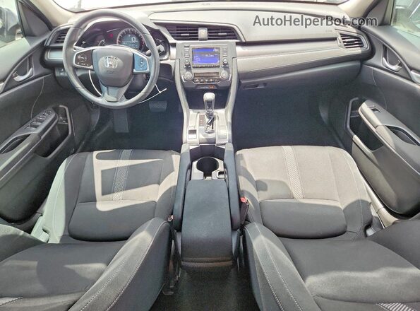 19XFC2F5XGE099587 2016 HONDA CIVIC Silver Vista del salpicadero