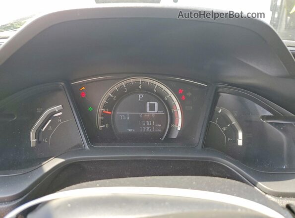 19XFC2F5XGE204502 2016 HONDA CIVIC White Սարքավորումների վահանակի տեսք