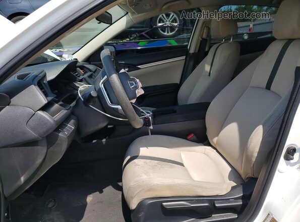 19XFC2F5XGE204502 2016 HONDA CIVIC White Սալոնի դիմացի տեսք