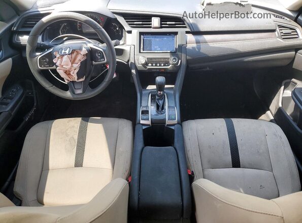19XFC2F5XGE204502 2016 HONDA CIVIC White Առջևի վահանակի տեսք