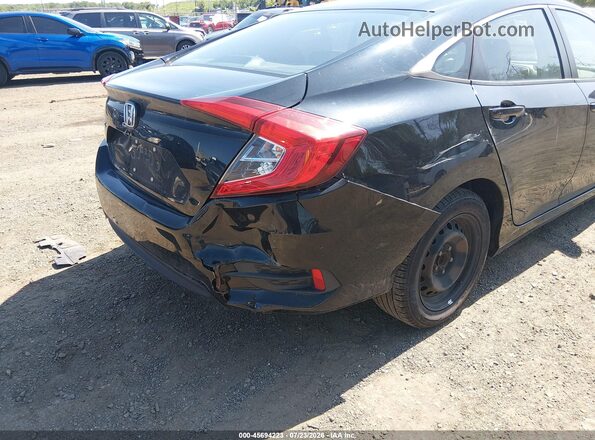 19XFC2F5XGE221834 2016 HONDA CIVIC Black Front view
