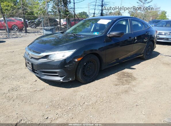 19XFC2F5XGE221834 2016 HONDA CIVIC Black Front left