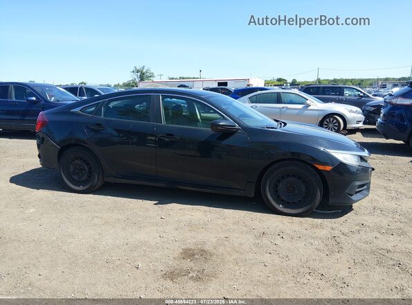 19XFC2F5XGE221834 2016 HONDA CIVIC Black Rear interior view