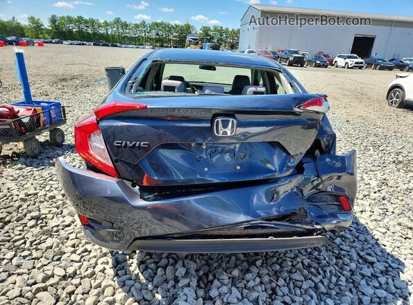 19XFC2F5XGE222434 2016 HONDA CIVIC Blue Rear view