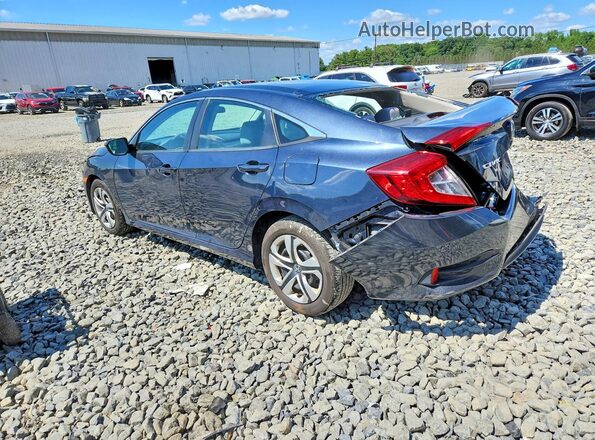 19XFC2F5XGE222434 2016 HONDA CIVIC Blue Rear left