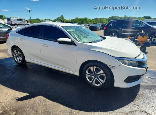 19XFC2F5XGE247320 2016 HONDA CIVIC White Front right