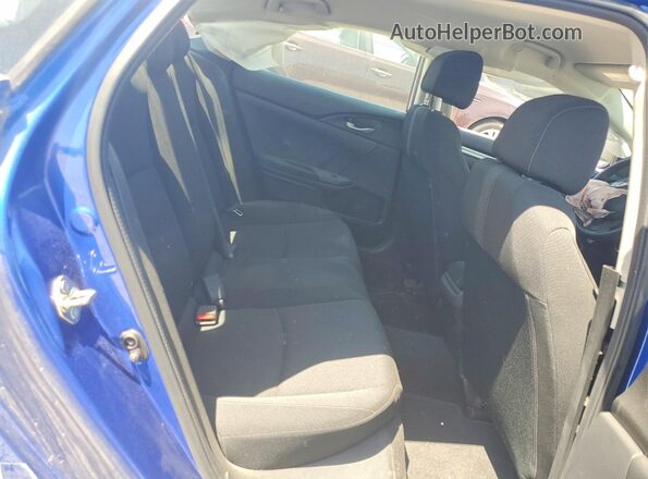 19XFC2F5XHE039861 2017 HONDA CIVIC Blue უკანა სავარძლების ხედი