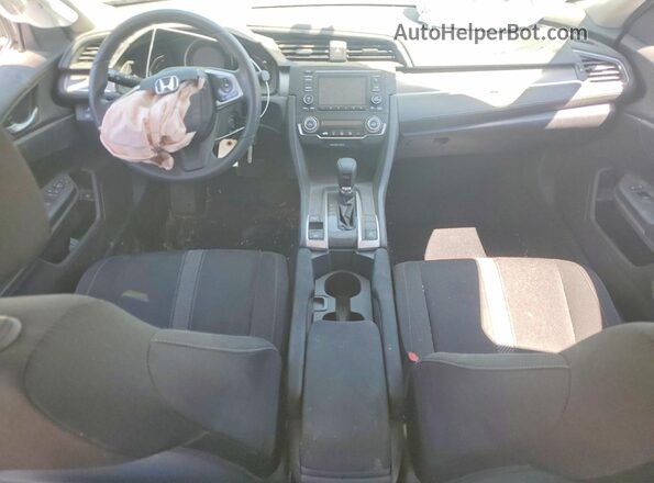 19XFC2F5XHE039861 2017 HONDA CIVIC Blue წინა პანელის ხედი