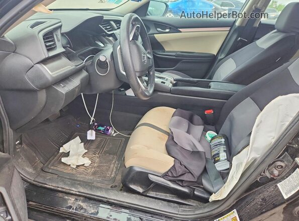 19XFC2F5XHE061195 2017 HONDA CIVIC Black Vista interior delantera