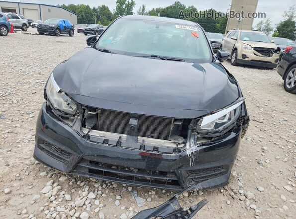 19XFC2F5XHE061195 2017 HONDA CIVIC Black Vista frontal