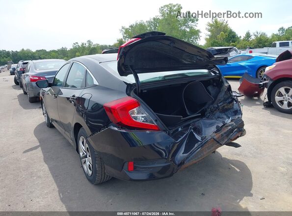 19XFC2F5XHE063707 2017 HONDA CIVIC Black უკანა მარცხენა