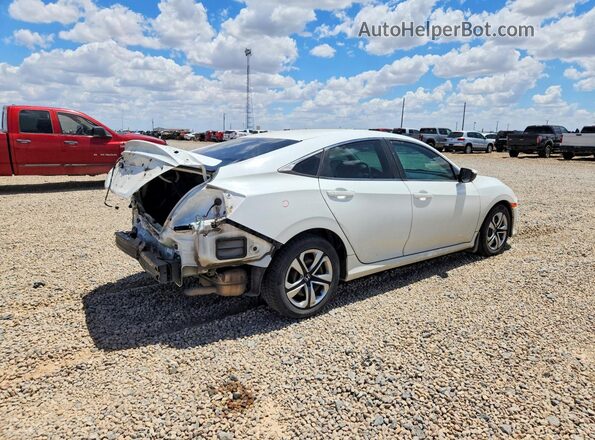 19XFC2F5XHE080474 2017 HONDA CIVIC White Tył prawy