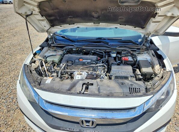 19XFC2F5XHE080474 2017 HONDA CIVIC White Widok wnętrza z tyłu