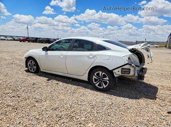 19XFC2F5XHE080474 2017 HONDA CIVIC White Tył lewy